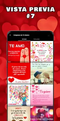 Imágenes de Amor android App screenshot 0