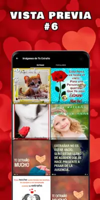 Imágenes de Amor android App screenshot 1